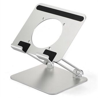 D56-3 for iPad Sammenleggbar aluminiumslegeringsskrivebordsstativ for nettbrett opp til 12,9 tommer.