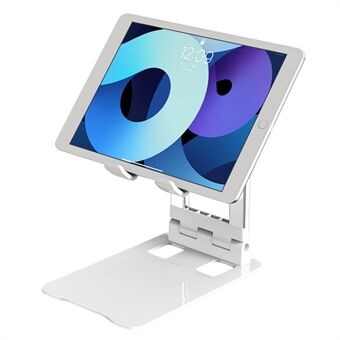 K28 Universal Sammenleggbar Aluminiumslegering Tablet Desktop-stativ Justerbar Tablet-holder-stativ