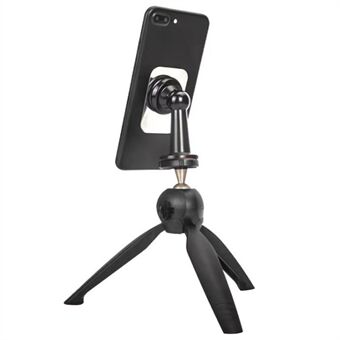 YUNTENG YT-228N Mini Bærbar Selfie-stativ 1/4 Skruegrensesnitt Mobiltelefon SLR Kameraholder Stativ