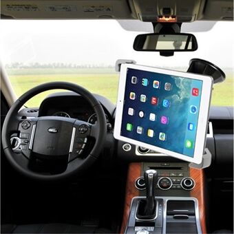 Universal sugekoppholder for bilmontering for iPad Samsung Etc Tabs, Bredde: 17,7-27 cm