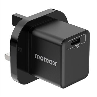 MOMAX 20W PD hurtiglader Enkel Type-C telefonladestrømadapter