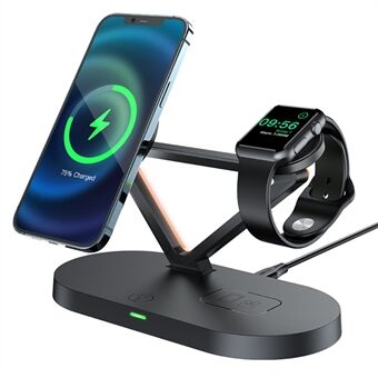 ACEFAST E9 Desktop Stand 3-i-1 trådløs ladeholder for iPhone Apple Watch AirPods