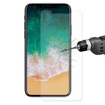ENKAY for iPhone (2019) 5,8"/ XS / X 5,8 tommer 0,26 mm 9H 2,5D skjermbeskyttelsesfilm av herdet glass