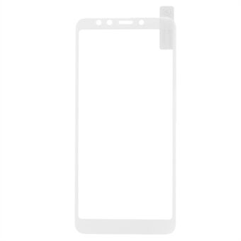 For Xiaomi Redmi 5 Full Coverage Silketrykk Skjermbeskyttelsesfilm i herdet glass