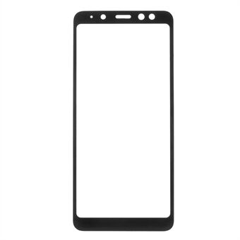 Skjermbeskytter i herdet glass med full dekning til Samsung Galaxy A8 (2018) - Svart