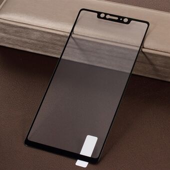 Silketrykk Skjermbeskyttelsesfilm i full størrelse herdet glass til Xiaomi Mi 8 (6,21 tommer) - svart