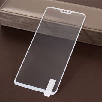 Silketrykk Skjermbeskytter i full størrelse i herdet glass for OnePlus 6