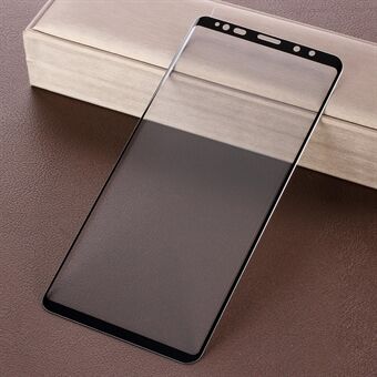 Skjermbeskytter i full størrelse herdet glass beskyttelsesfilm til Samsung Galaxy Note9 N960 - svart