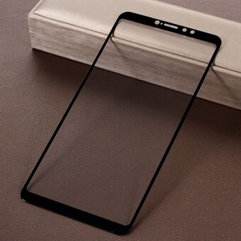 RURIHAI 0.26mm 2.5D buet herdet glass full størrelse skjermbeskytter til Xiaomi Mi Max 3 - svart