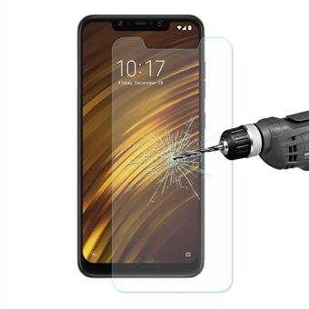 ENKAY 0.26mm 9H herdet glass skjermbeskytter 2.5D Arc Edge for Xiaomi Pocophone F1 / Poco F1