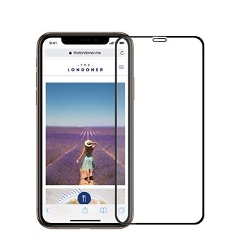 MOFI 9H Anti-burst 2.5D Arc Edge Full Size Skjermbeskyttelsesfilm for iPhone (2019) 6.5 "/ XS Max 6.5 inch