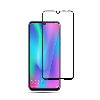 MOCOLO silkeutskrift herdet glass fullskjermbeskytter Anti-eksplosjon for Huawei Honor 10 Lite / P Smart (2019) - Svart