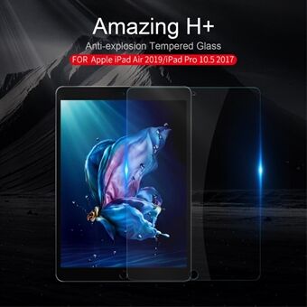 NILLKIN Amazing H+ Nanometer Tempered Glass Full Screen Shield for iPad Air 10.5 inch (2019)/iPad Pro 10.5-inch (2017)