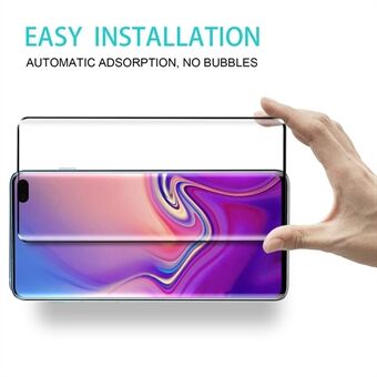 Ultraklart 3D herdet glass fullskjermbeskytter for Samsung Galaxy Note 10 Plus/ Note 10 Plus 5G