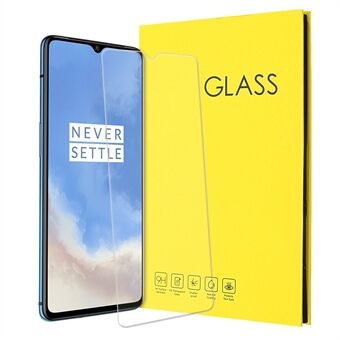 For OnePlus 7T 2.5D Arc Edge 9H herdet glass beskytterfilm