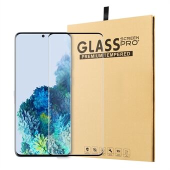 Ultraklart 3D herdet glass fullskjermbeskytterfilm for Samsung Galaxy S20 Ultra