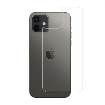Høykvalitets Arc Edges Back Protector i herdet glass for iPhone 12/12 Pro