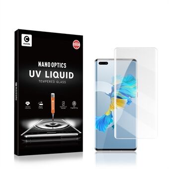 MOCOLO 3D Curved [UV Light Irradiation] Tempered Glass UV Film for Huawei Mate 40 Pro Screen Protector