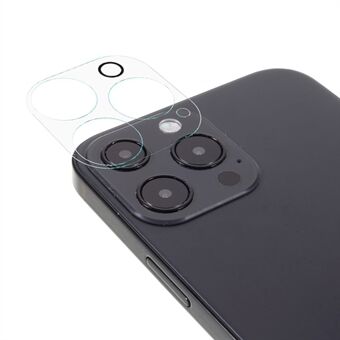 Dekselvennlig 9H hardhet HD klart herdet glass Kameralinsebeskytter for iPhone 13 Pro/ 13 Pro Max 6,7 tommer