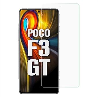 0,3 mm herdet glass telefonskjermbeskytterdeksel Arc Edge beskyttelsesfilm for Xiaomi Poco F3 GT