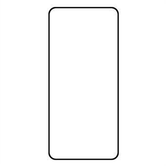 Full lim Full-dekning silkeutskrift Ultraklart herdet glass skjermbeskytter [Støtte opplåsing av fingeravtrykk] for Samsung Galaxy S22