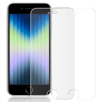 AMORUS 2 stk / pakke Krystallklar skjermbeskytter for iPhone 7 4,7 tommer / 8 4,7 tommer / SE (2020) / (2022), HD Anti-fingeravtrykk full lim herdet glassfilm