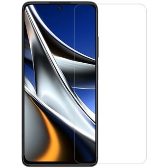 NILLKIN H Anti-olje herdet glassfilm for Xiaomi Poco X4 Pro 5G, 9H hardhet Antirefleks AGC glass skjermbeskytter