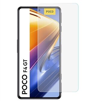 HD Clear Screen Film for Xiaomi Poco F4 GT, 0,3 mm Arc Edges Sensitive Touch Ultra-tynn skjermbeskytter i herdet glass