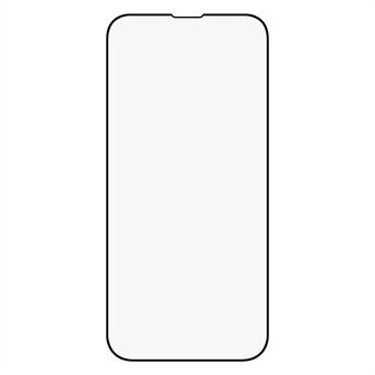 For iPhone 14 Max 6,7 tommer skjermbeskytter med full dekning Silkeutskrift Hellim Klar bruddsikker film av herdet glass (11D)