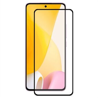ENKAY HAT Prince For Xiaomi 12 Lite 5G Anti- Scratch Full Lim Ultra Clear Screen Protector 2.5D Arc Edge Full Dekking Høy Aluminium-silisium glassfilm
