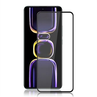 MOCOLO For Xiaomi Redmi K60E 5G herdet glassfilm Sekundær herdet silkeutskrift fullskjermbeskytter - svart