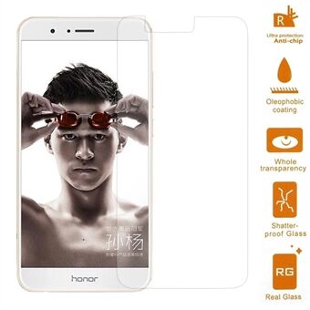 For Huawei Honor 8 Pro / Honor V9 Mobile Skjermbeskytter i Herdet Glass 0,3 mm (Arc Edge)