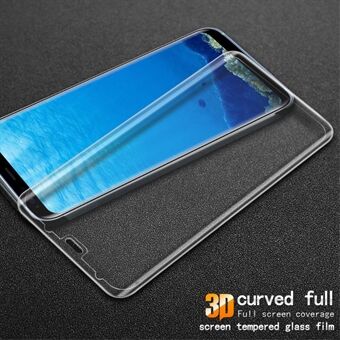 IMAK 3D buet heldekkende skjermbeskytter i herdet glass for Samsung Galaxy S8 SM-G950
