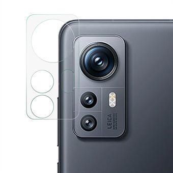 For Xiaomi 12 5G / 12X 5G / 12S 5G herdet glass kameralinsebeskytter Ultraklar Scratch linsefilm