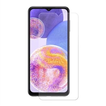 ENKAY HAT Prince for Samsung Galaxy A23 4G (165,4 x 76,9 x 8,4 mm) Anti-fingeravtrykk herdet glassfilm HD Full Lim 2,5D Arc Edge 0,26 mm 9H skjermbeskytter