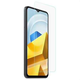 For Xiaomi Poco M5 4G Arc Edge Eksplosjonssikker herdet glassfilm 0,3 mm Ultra-tynn HD Clear Screen Protector