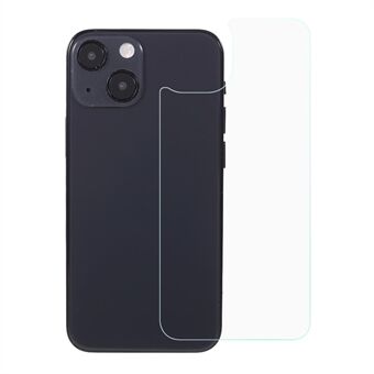 For iPhone 14 Baktelefonbeskytter 2.5D Arc Edge 9H Hardhet Herdet glass HD Clarity Anti Scratch
