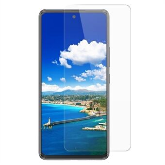 AMORUS For Samsung Galaxy A54 5G Anti-eksplosjon 2.5D Arc Edge High Aluminium-silisium Glass Film Ultra Clear Screen Protector