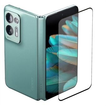 3D buet herdet glassfilm for Oppo Find N2 5G, sidelim komplett dekker HD-skjermbeskytter