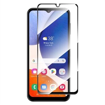 ENKAY HAT Prince fullskjermbeskytter for Samsung Galaxy A14 5G, 0,26 mm 2,5D Sensitive Touch Anti-eksplosjon høy aluminium-silisium glassfilm
