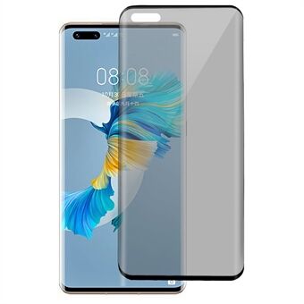 RURIHAI For Huawei Mate 40 Pro 4G / 5G / Mate 40 Pro Plus Anti Spy Screen Protector 3D Buet herdet glassfilm