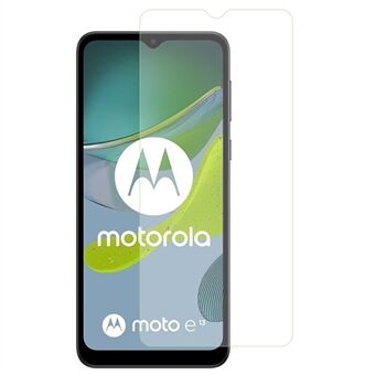 For Motorola Moto E13 4G Anti-eksplosjon skjermbeskytter 2.5D Arc Edge Ultra Clear herdet glassfilm