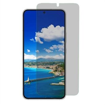 For Samsung Galaxy S23 Skjermbeskytter i herdet glass 0,18 mm Anti- Spy telefonskjermfilm (versjon for opplåsing av fingeravtrykk)
