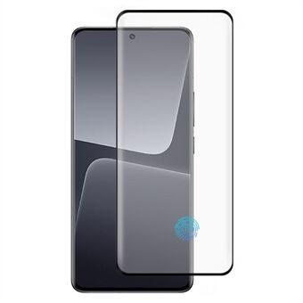 RURIHAI For Xiaomi 13 Pro 5G telefonskjermbeskytter 3D buet høy aluminium-silisiumglassfilm (støtte opplåsing med fingeravtrykk)