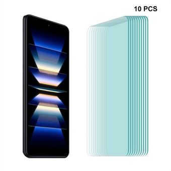 ENKAY HAT Prince 10 stk For Xiaomi Redmi K60 Pro 5G / K60 5G skjermbeskytter Anti-fingeravtrykk høy aluminium-silisium glass 2.5D Arc Film