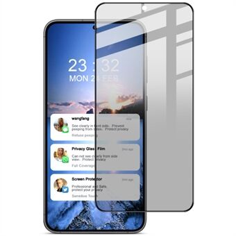 Samsung Galaxy S23 Skjermbeskyttelse med Personvernsfunksjon - Gjennomsiktig