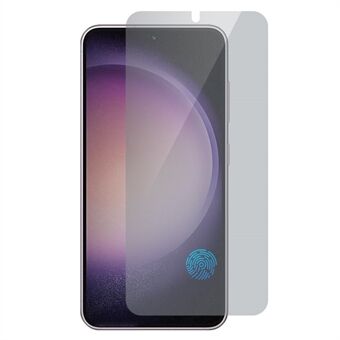RURIHAI For Samsung Galaxy S23 AGC Glass Full Screen Protector Anti- Spy Phone Screen Film (støtte opplåsing av fingeravtrykk)