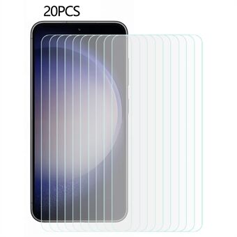 20 stk / sett for Samsung Galaxy A24 4G HD Anti Scratch skjermbeskytter i herdet glass 0,3 mm 2,5D Arc Edge telefonskjermfilm