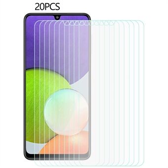 20 stk / sett for Samsung Galaxy A54 5G Anti- Scratch herdet glassfilm 0,3 mm 2,5D Arc Edge HD skjermbeskytter