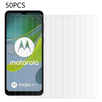 50 stk / sett for Motorola Moto E13 4G 0,3 mm 2,5D herdet glass Anti- Scratch film Mobiltelefon skjermbeskytter